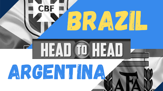 আর্জেন্টিনা vs brazil পরিসংখ্যান